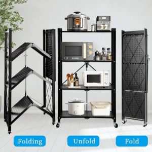 Étagères de rangement pliables
