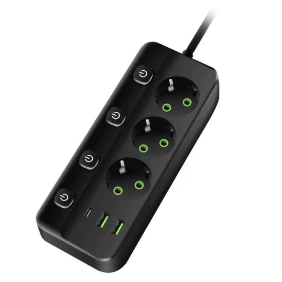 Multiprise prises + port USB Multiprise prises + port USB