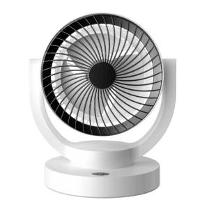 Ventilateur de chevet rotatif portable – 4 vitesses, 90°, silencieux avec veilleuse