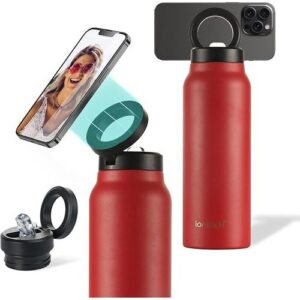 Bouteille Isotherme + Support Téléphone